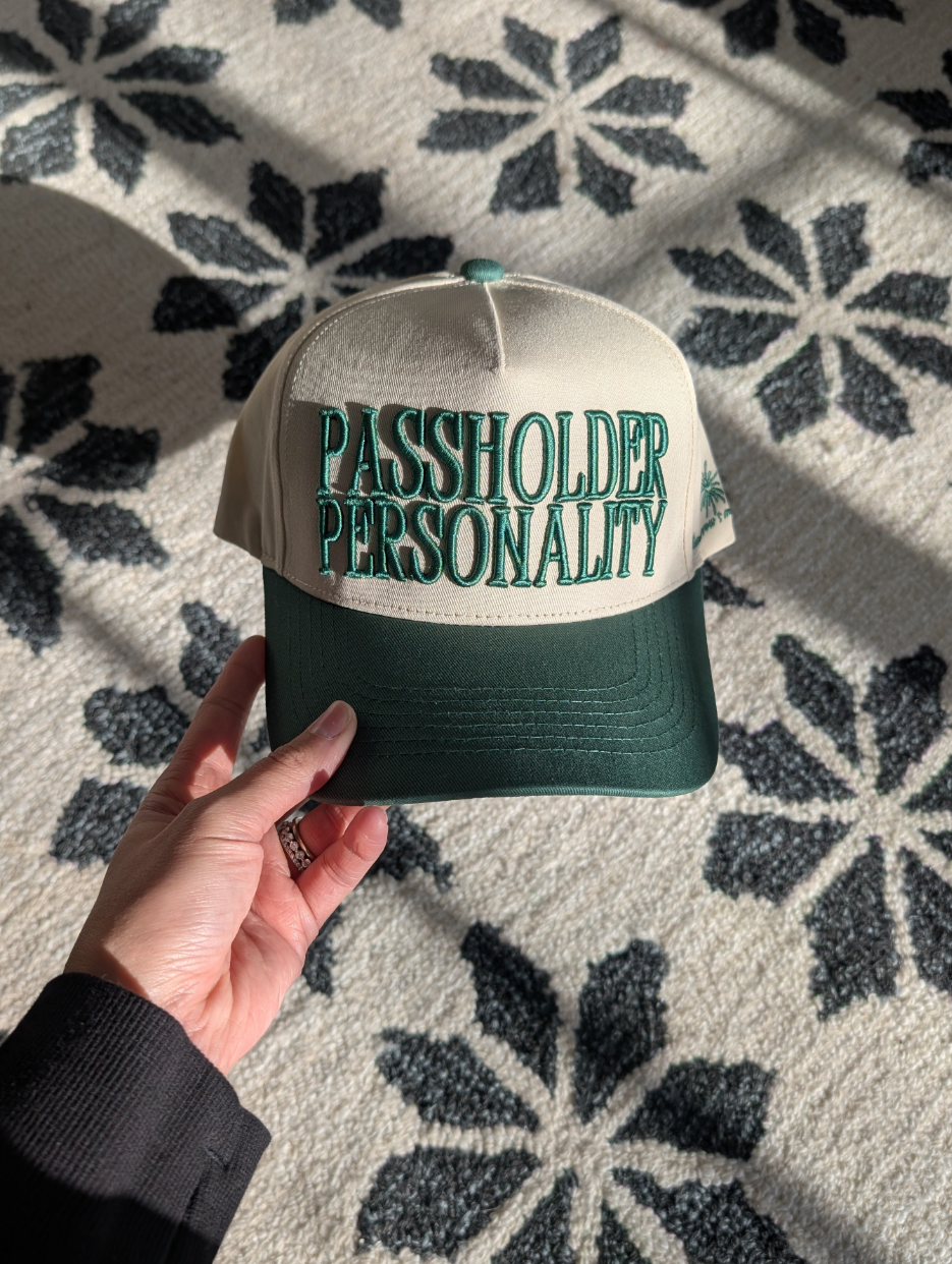 PASSHOLDER PERSONALITY HAT