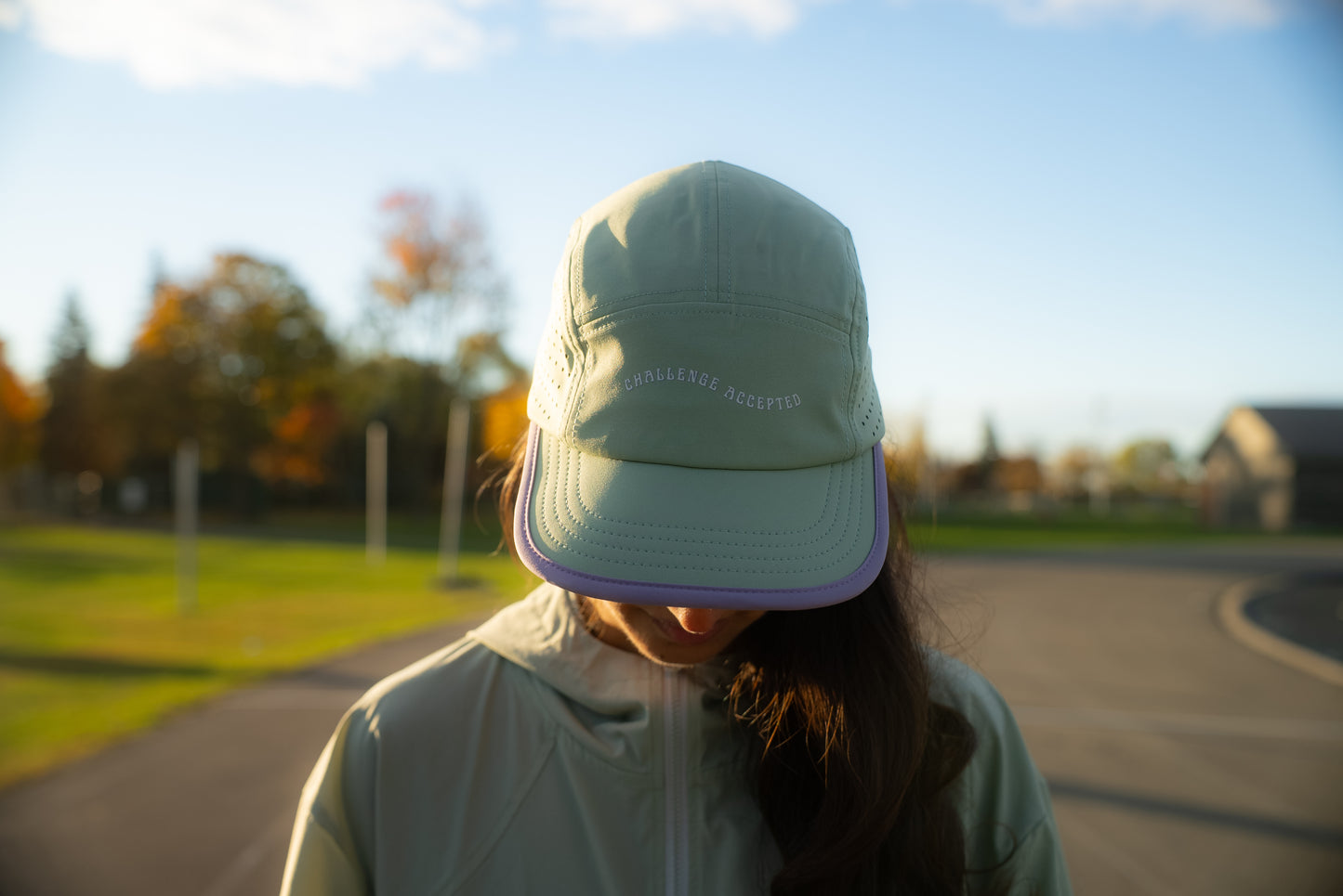 CHALLENGE ACCEPTED RUN HAT