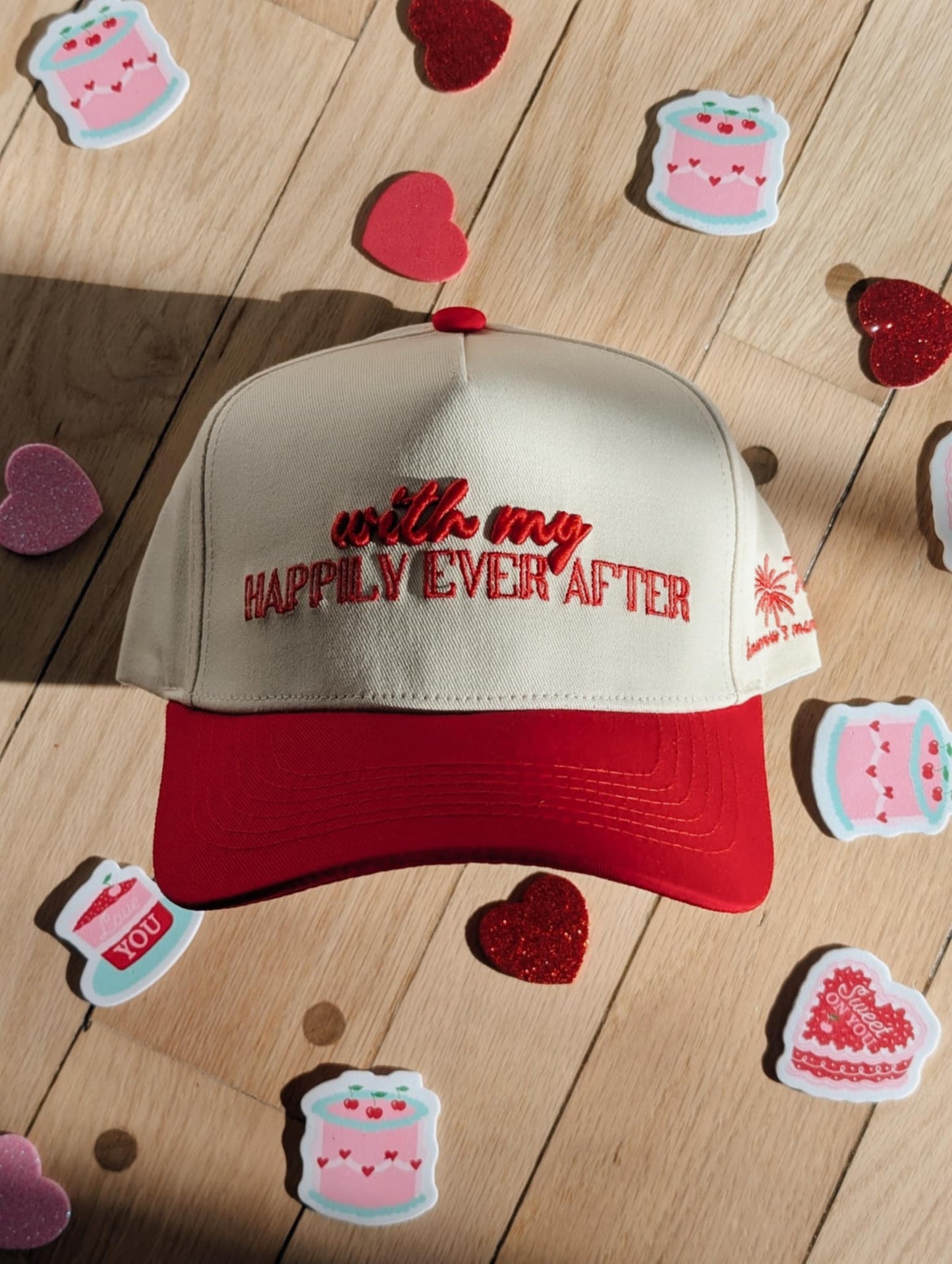 WITH MY HAPPILY EVER AFTER HAT