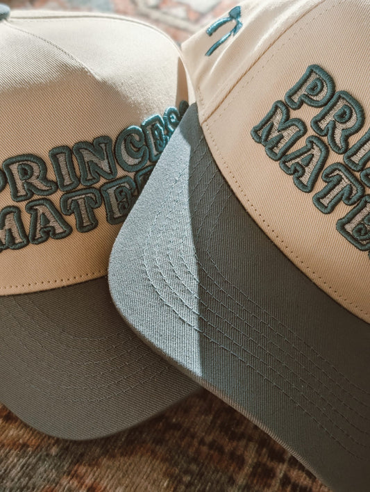 PRINCESS MATERIAL HAT