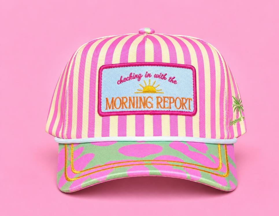 CHECKING IN WITH THE MORNING REPORT HAT