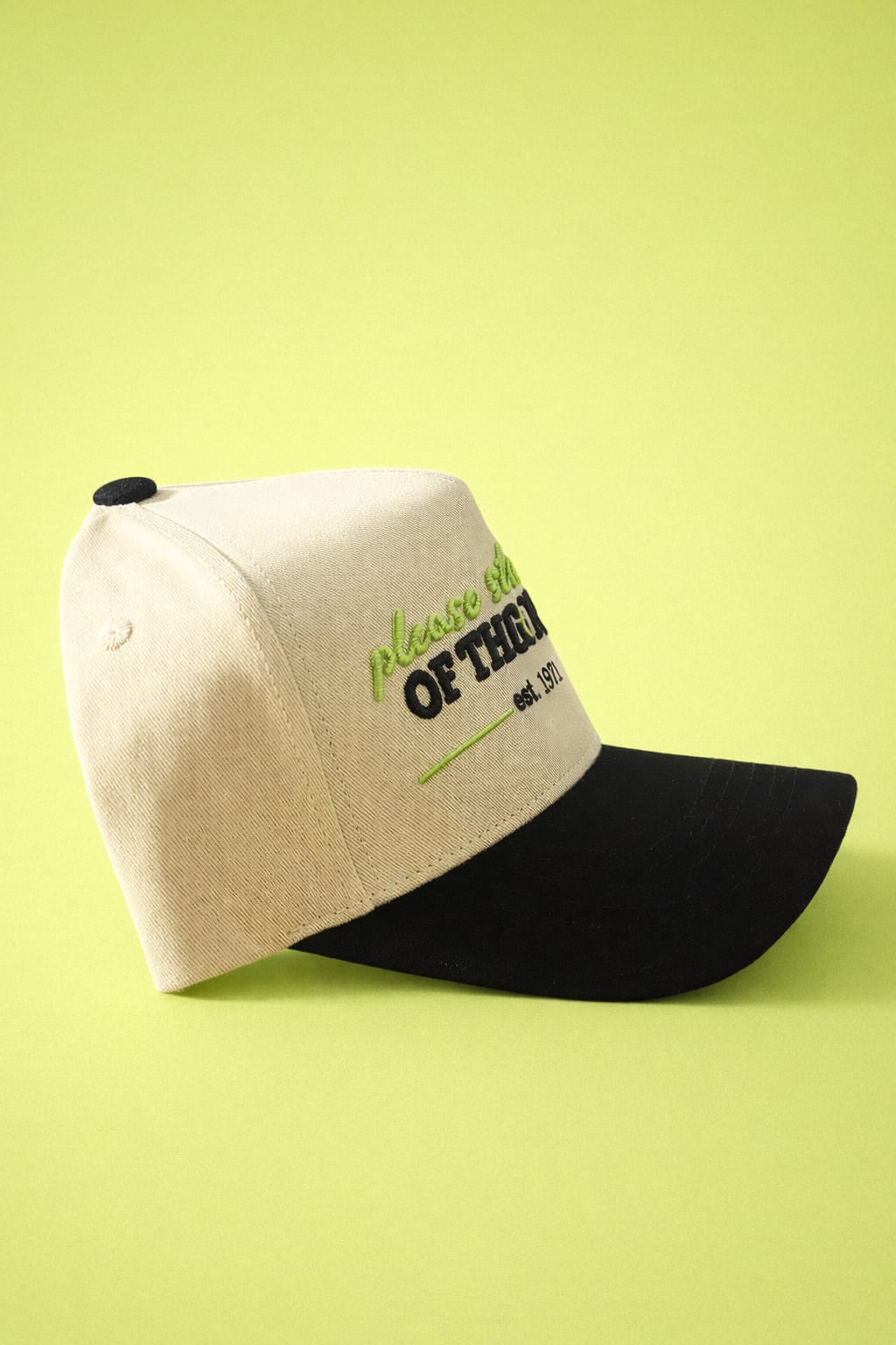 PLEASE STAND CLEAR OF THE DOORS HAT