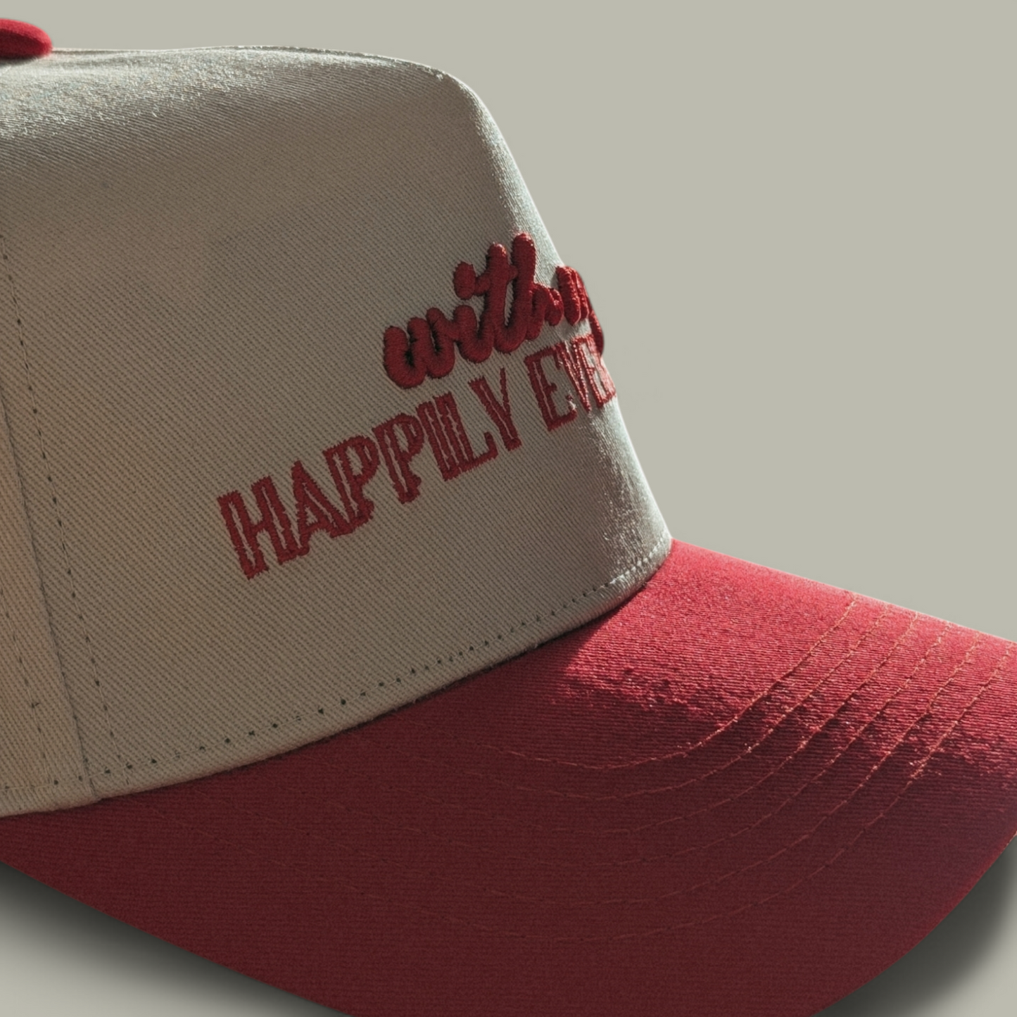 WITH MY HAPPILY EVER AFTER HAT