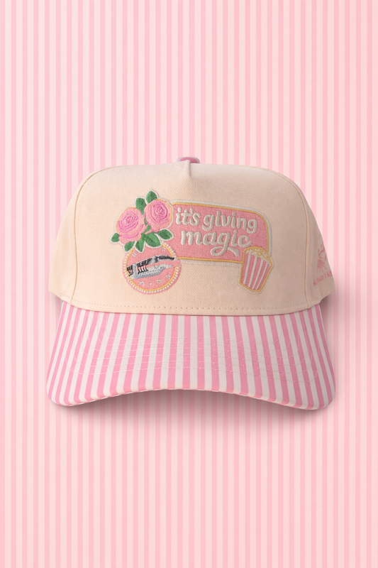 PINK STRIPE MAGIC HAT