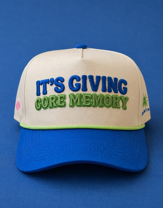 IT'S GIVING CORE MEMORY HAT